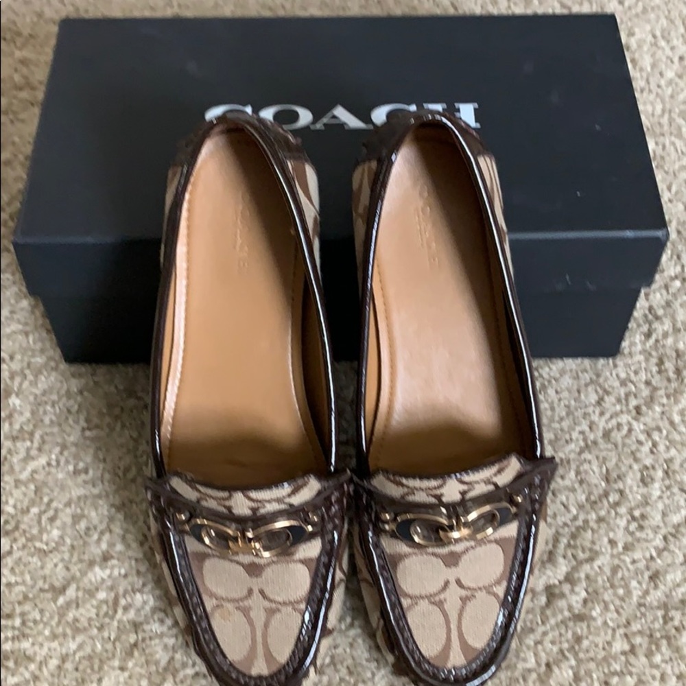 Coach Leather Loafer Shoes size 8.5